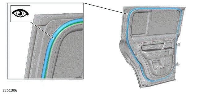 Rear Door Weatherstrip